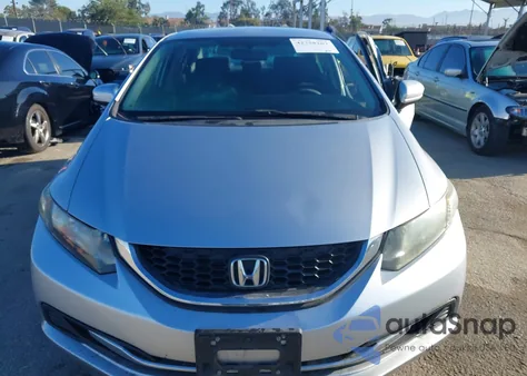 2014 Honda Civic Lx из США, поврежденный, VIN 19XFB2F51EE245813
